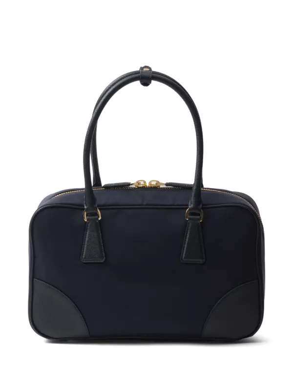 Prada Medium Re-Edition 1978 Tote Bag | Blue | FARFETCH