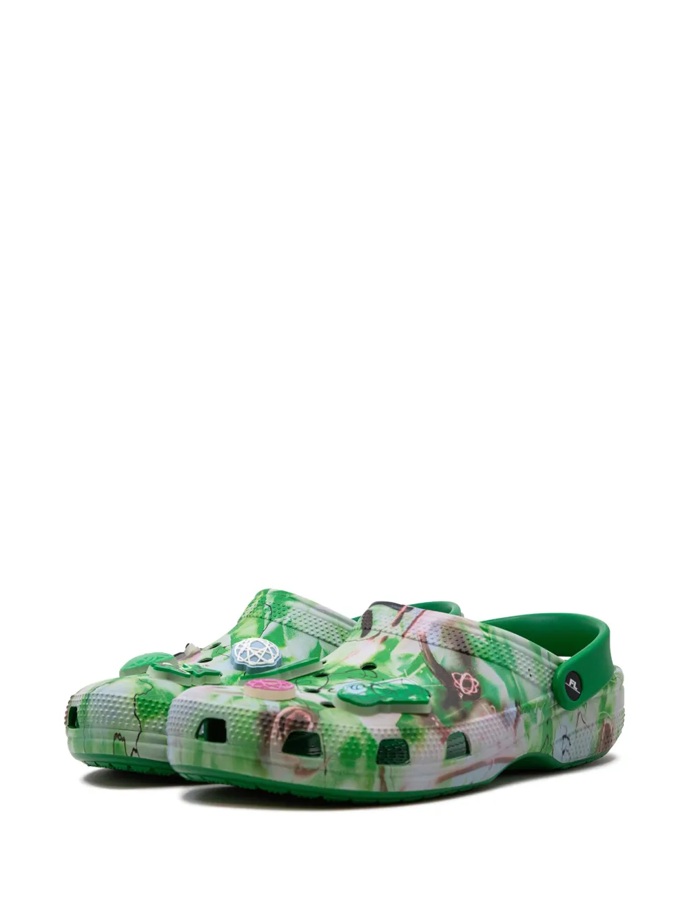 Crocs x Futura Laboratories klassieke klompen Groen
