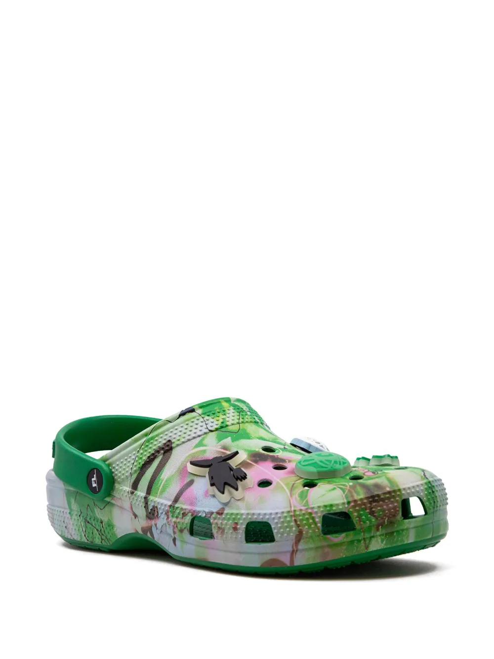 Crocs x Futura Laboratories klassieke klompen Groen