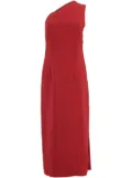 Haight Maria one-shoulder dress - Red