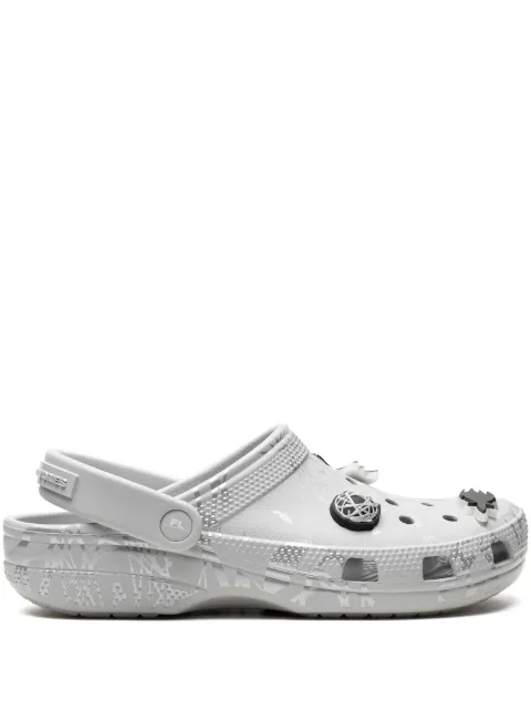 Crocs клоги Pearl White из коллаборации с Futura Laboratories