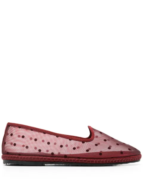 Scarosso flats Valentina