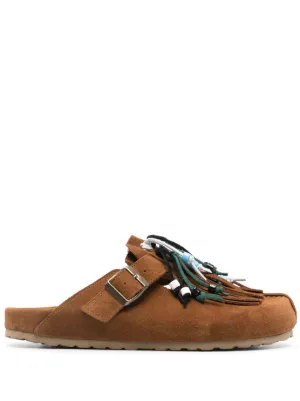 Ferragamo フラットサンダル | ブラウン | FARFETCH JP