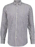 Frescobol Carioca striped cotton shirt - Blue