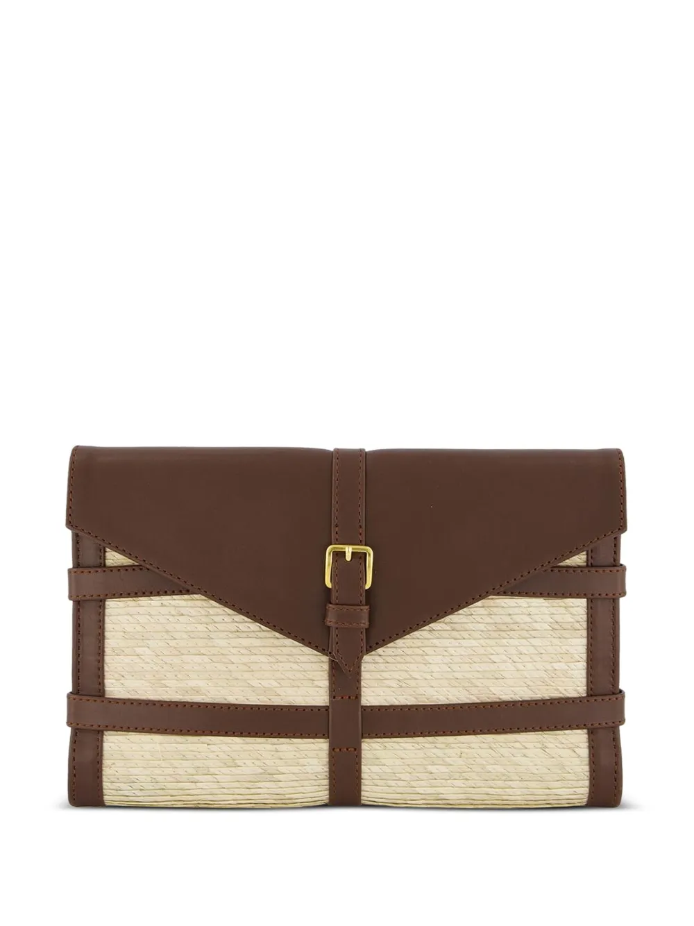 Altuzarra Watermill clutch Beige