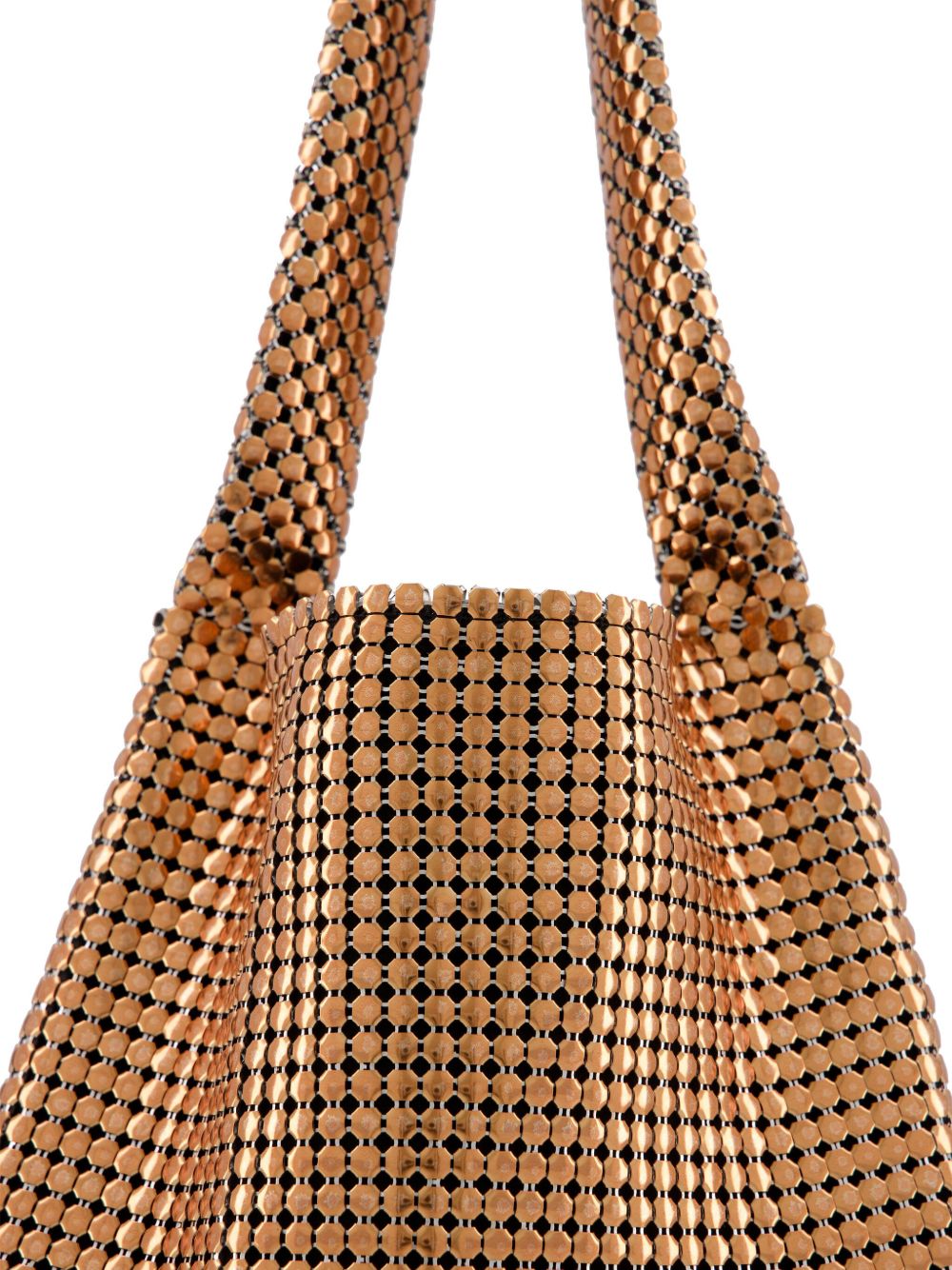 Rabanne Pixel chainmail tote bag Women