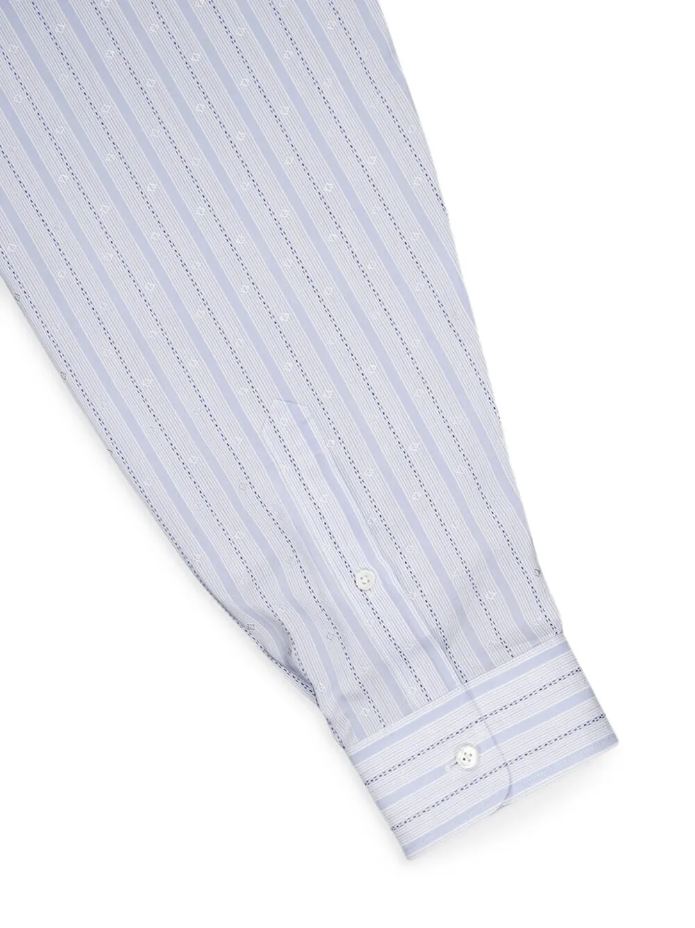 FENDI Overhemd met krijtstreep Blauw