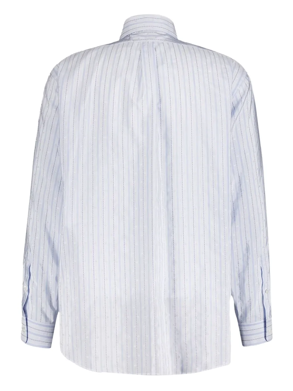 FENDI Overhemd met krijtstreep Blauw