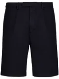 Boglioli cotton relaxed shorts - Blue