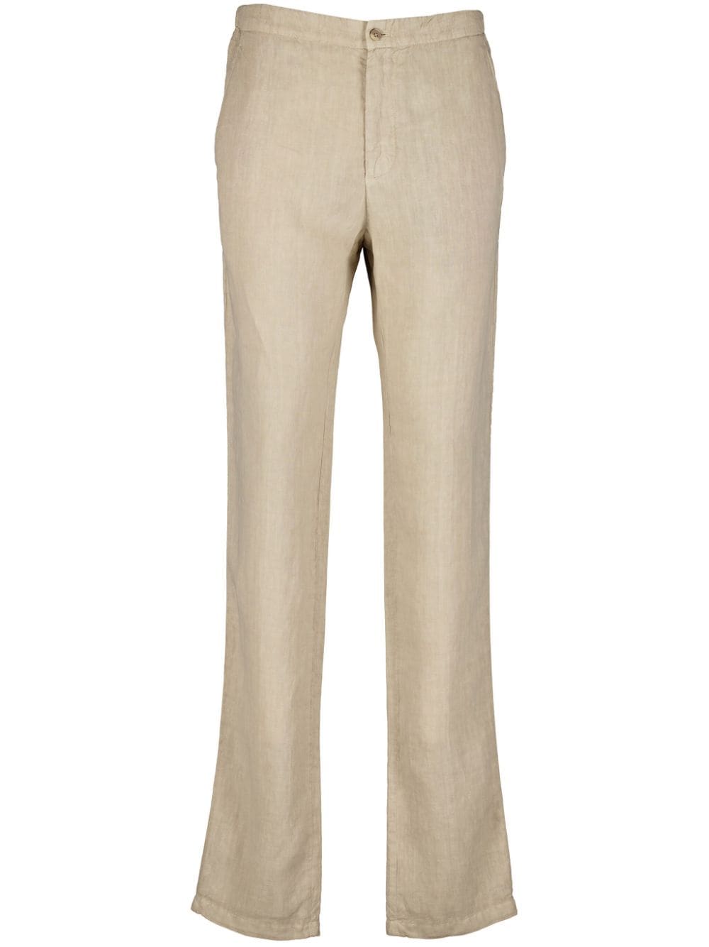 Boglioli lightweight tailored trousers Beige