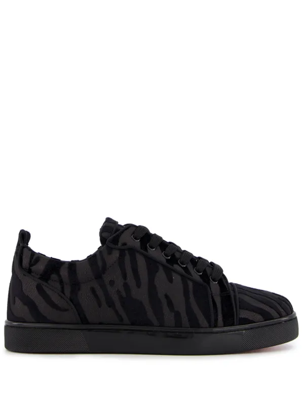 Christian Louboutin Louis Junior low top Sneakers Black FARFETCH AO