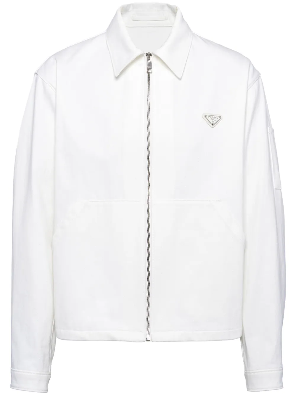 Prada Giacca denim - Bianco