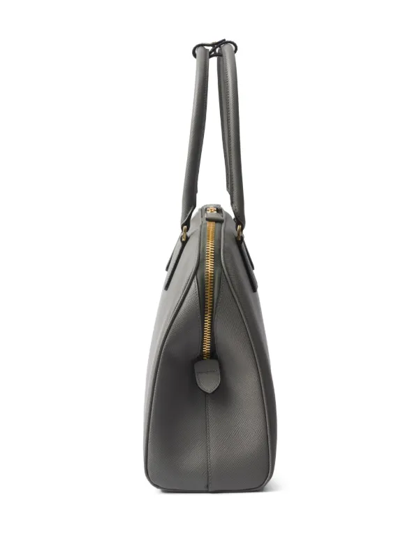 【PRADA】SAFFIANO LEATHER TOTE BAG Prada Saffiano Leather Tote Bag | Saks Fifth Avenue