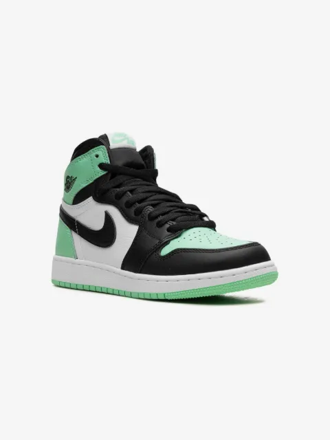 Jordan Kids Air Jordan 1 'Green Glow' sneakers