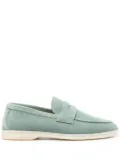 Scarosso Luciano suede loafers - Green