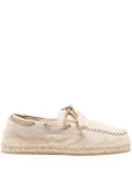 Scarosso Kai suede espadrilles - Neutrals