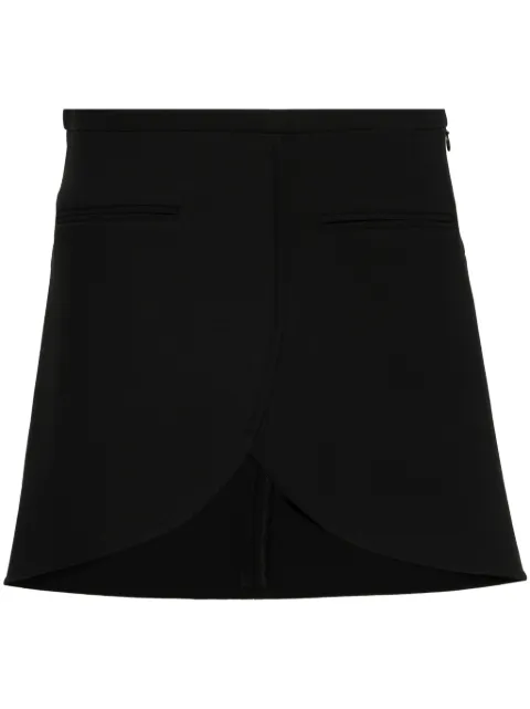 Courrèges Ellipse curved miniskirt