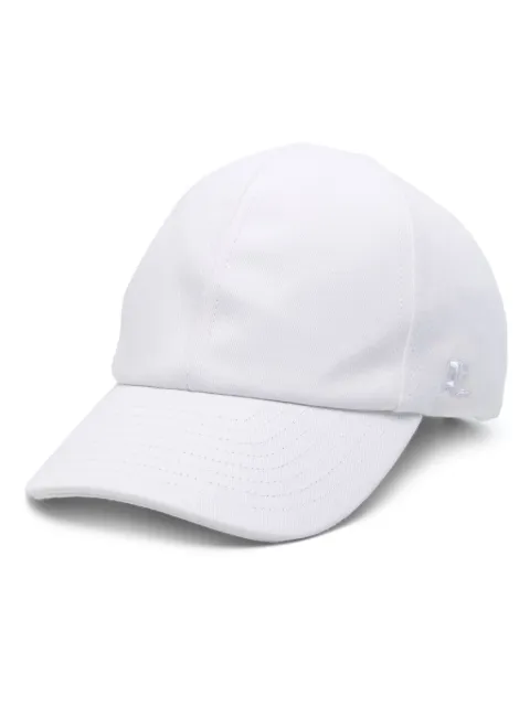 Courrèges embroidered-logo twill cap