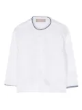La Stupenderia slub-texture linen shirt - Neutrals