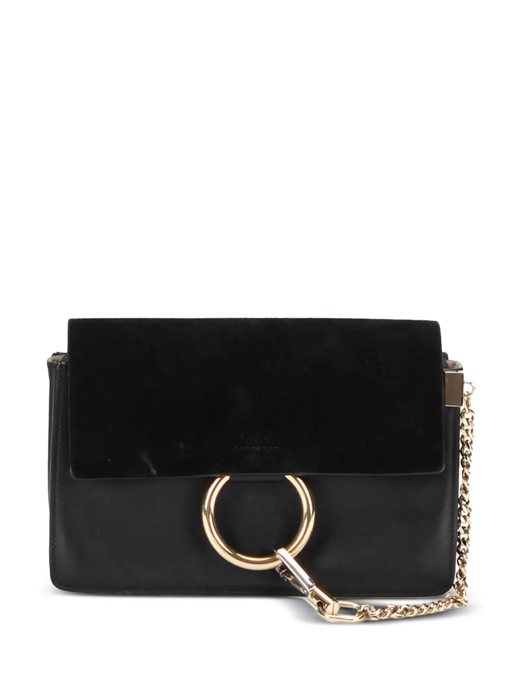 Chloé Pre-Owned 2015 Pre-Owned Chloe Faye Leather crossbody bag – Black