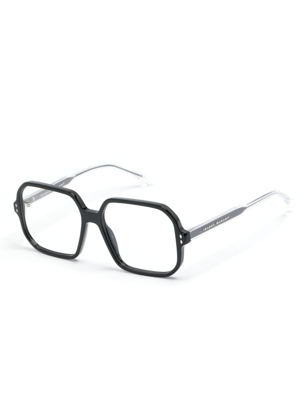 Isabel Marant Eyewear square-frame glasses - Zwart