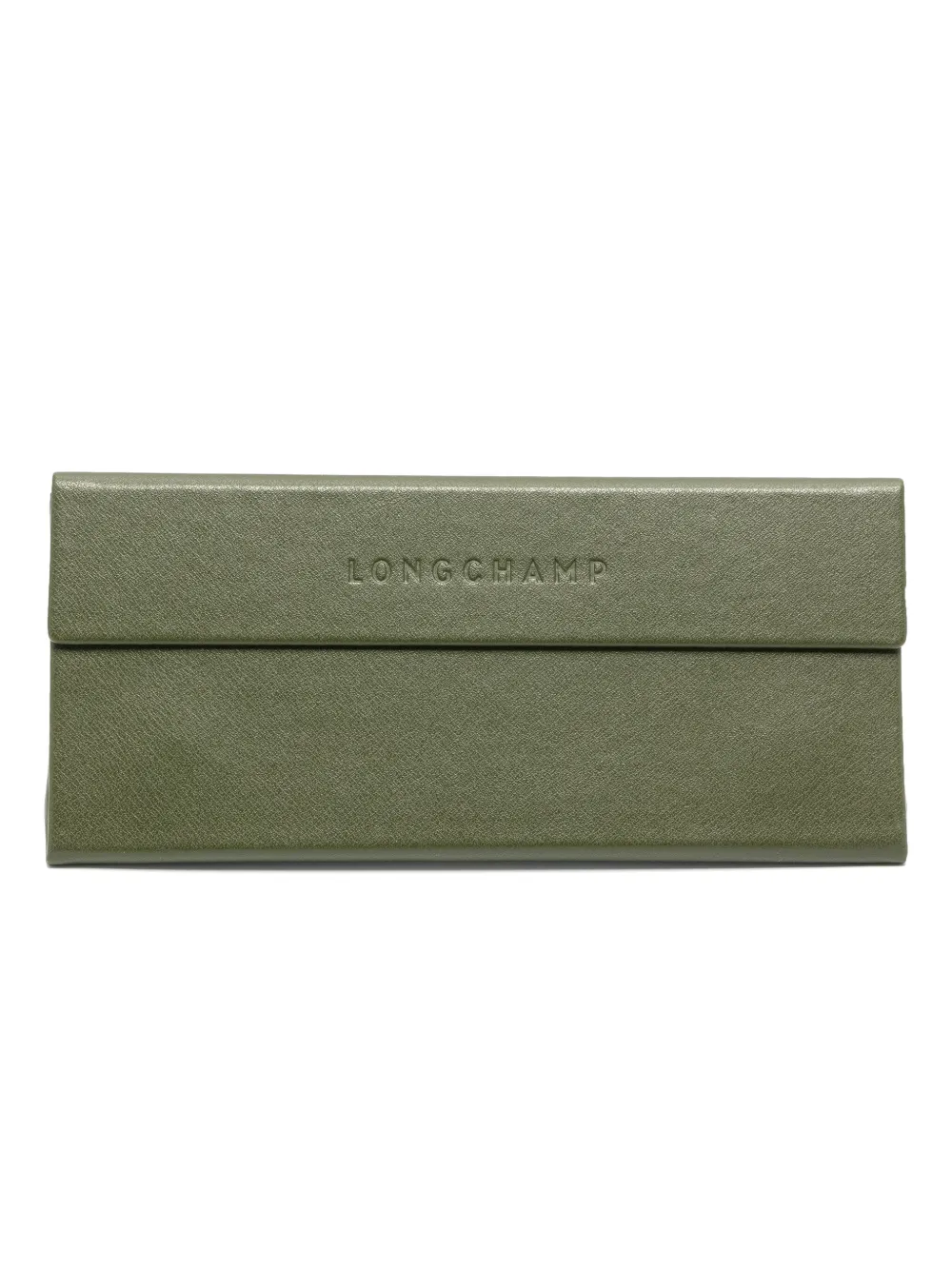 Longchamp Rectangle-frame Sunglasses In 绿色