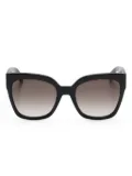 Longchamp oversize-frame sunglasses - Black