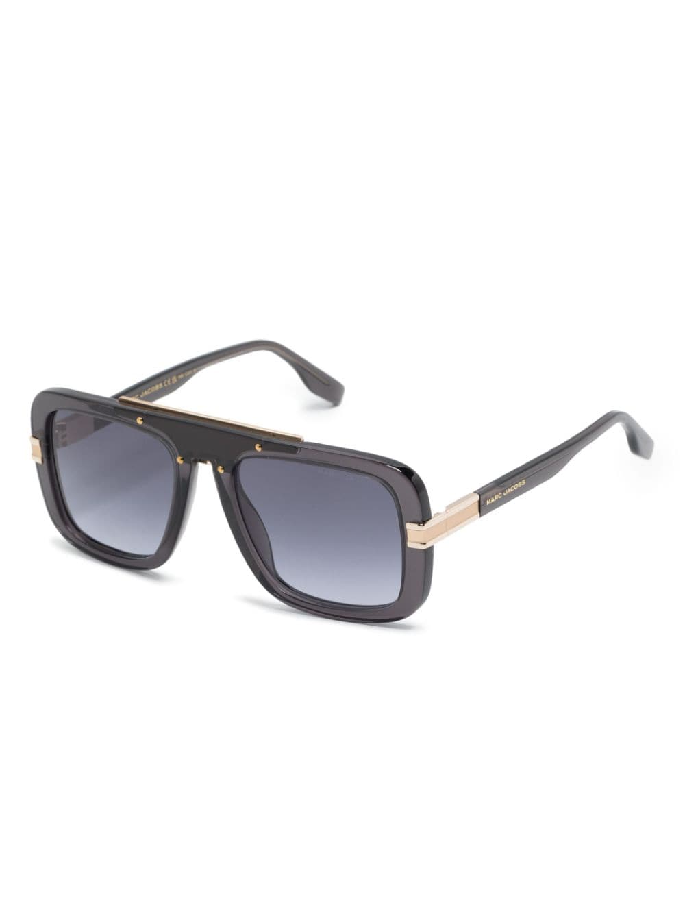 Marc Jacobs Eyewear Marc 670S zonnebril met piloten montuur Grijs