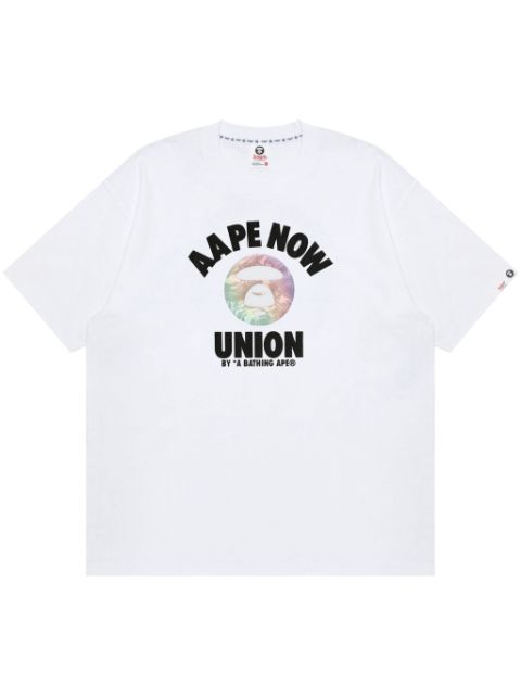 AAPE BY *A BATHING APE logo-print cotton T-shirt Men