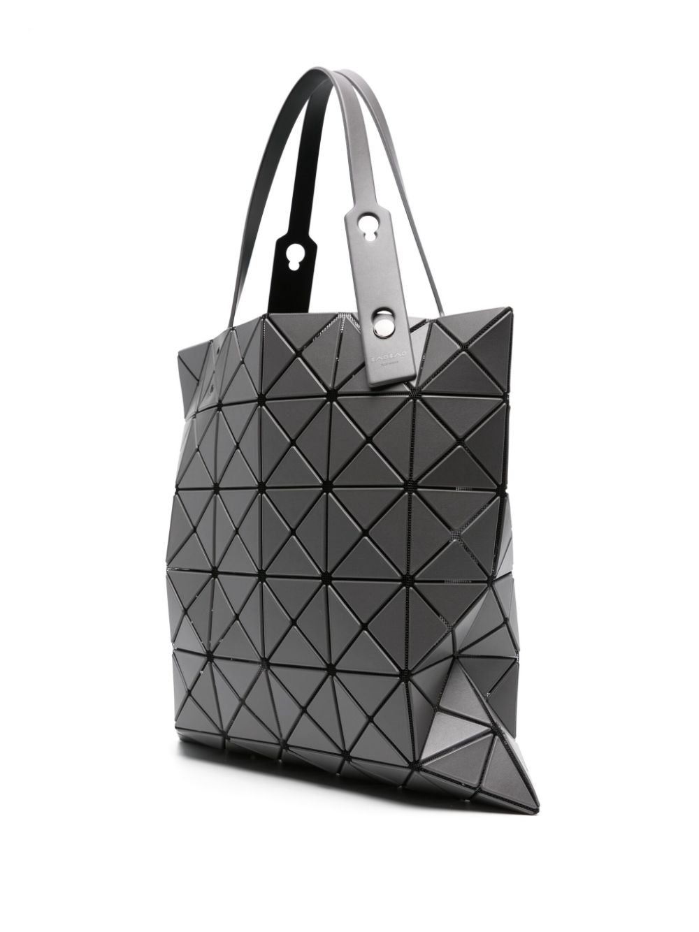 Shop Bao Bao Issey Miyake Lucent Matte Tote Bag In Grey