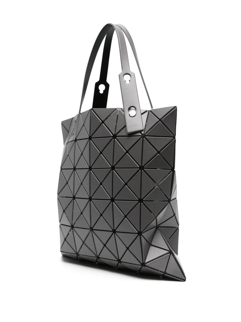 Shop Bao Bao Issey Miyake Lucent Matte Tote Bag In Grey