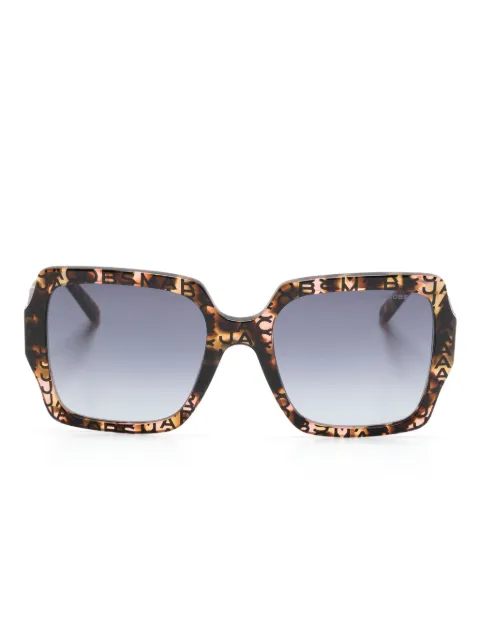 Marc Jacobs Eyewear J Marc-logo oversize-frame sunglasses