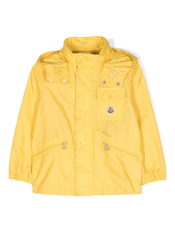 Moncler Enfant Lusala Rain Jacket Yellow FARFETCH AE