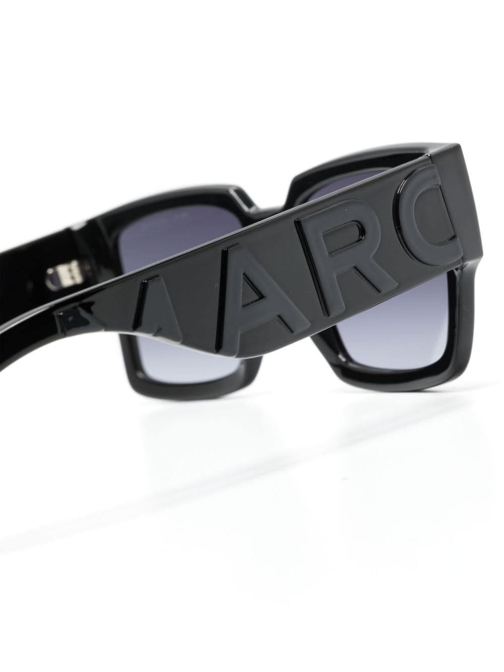 Marc Jacobs Eyewear The Bold Logo zonnebril met vierkant montuur Zwart