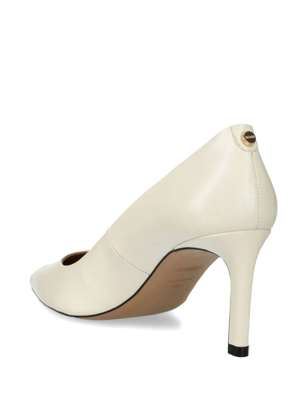 BOSS leather pumps White