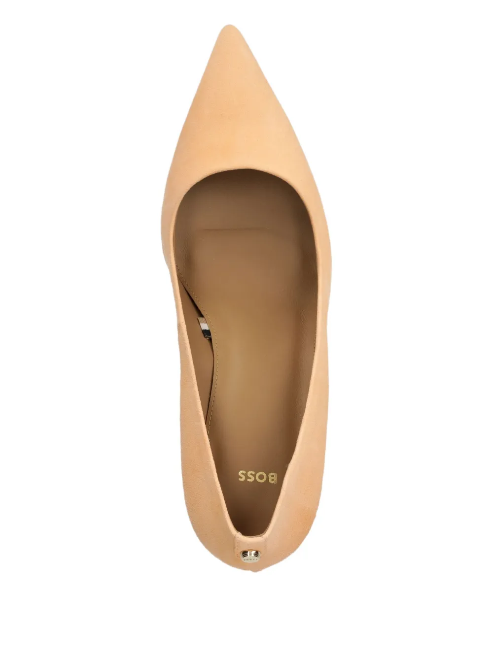 BOSS 75 mm Janet stiletto pumps met puntige neus Beige