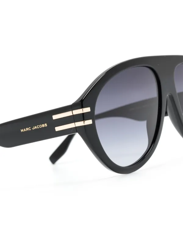 Marc Jacobs Eyewear 747S shield-frame Sunglasses | Black  display picture 3