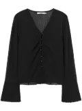 b+ab open-knit top - Black