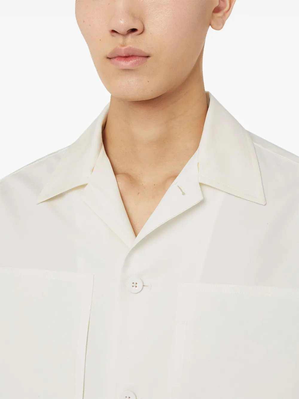 Jil Sander レイヤード シャツ | ホワイト | FARFETCH JP