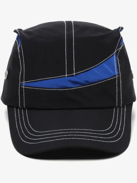 Ader Error colour-block panelled cap