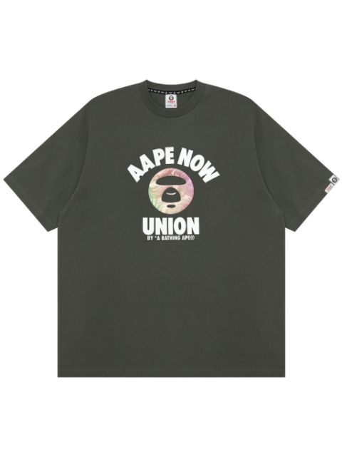 AAPE BY *A BATHING APE logo-print cotton T-shirt Men