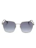 Marc Jacobs Eyewear geometric-frame sunglasses - Gold