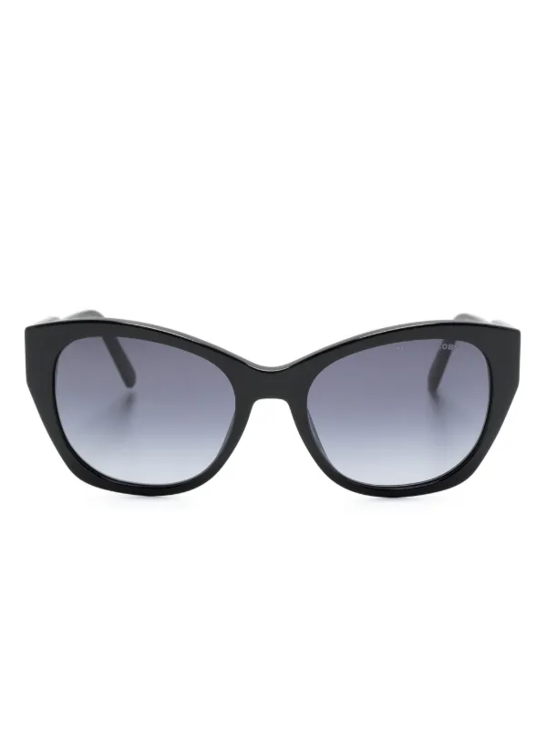 Marc Jacobs ハタフライフレムサンクラス MARC581S 05L Marc Jacobs Eyewear バタフライフレーム サングラス | ブラック