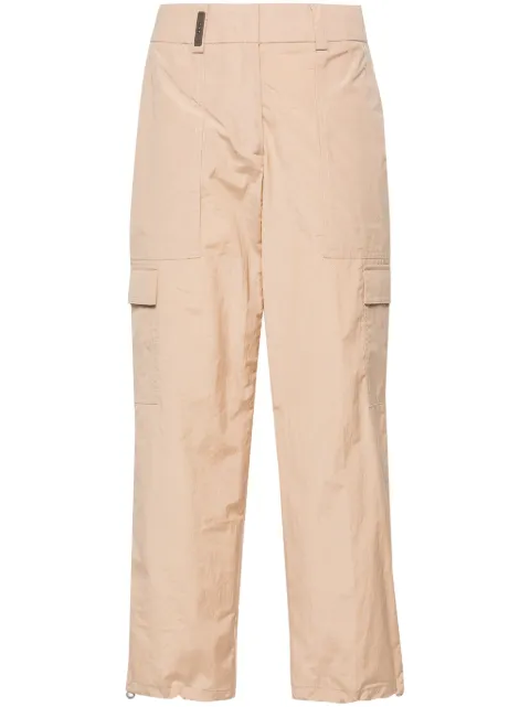 Peserico high-waist tapered trousers 