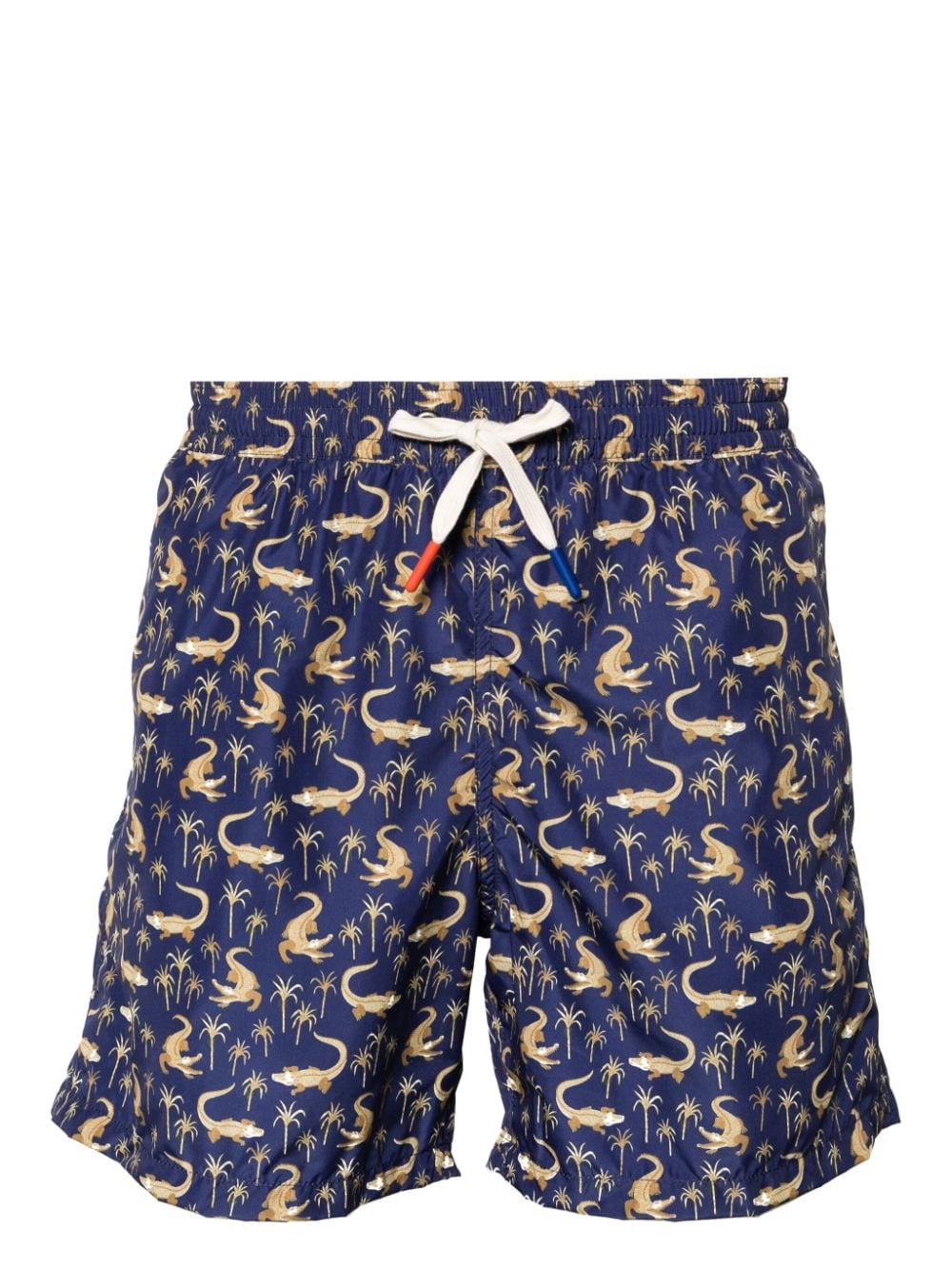 Altea graphic-print swim shorts - Blu