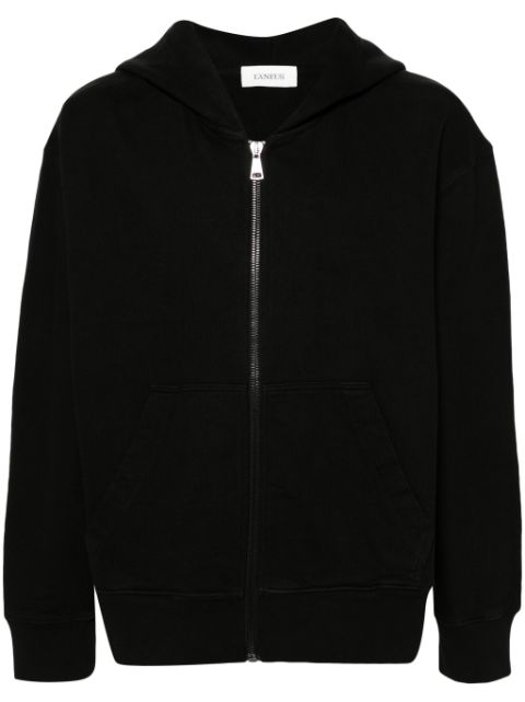 Laneus Shine-Palm cotton hoodie 