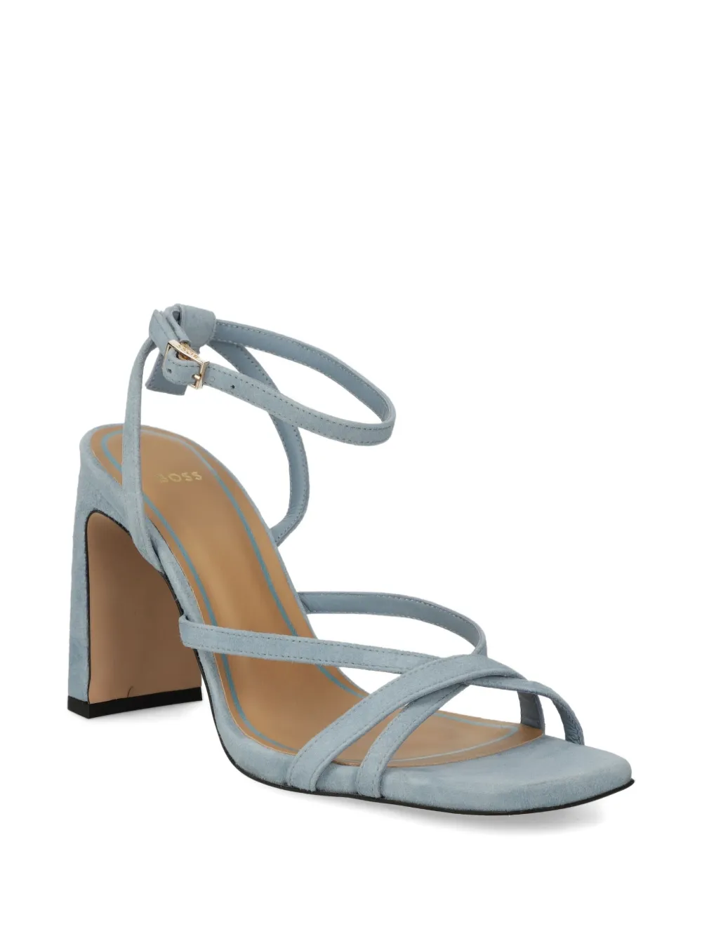 BOSS 100mm Rose crossover-strap sandals | Heeled Sandals | Image 2