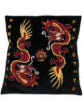 Maharishi Original Dragon cushion (45cm x 45cm) - Black