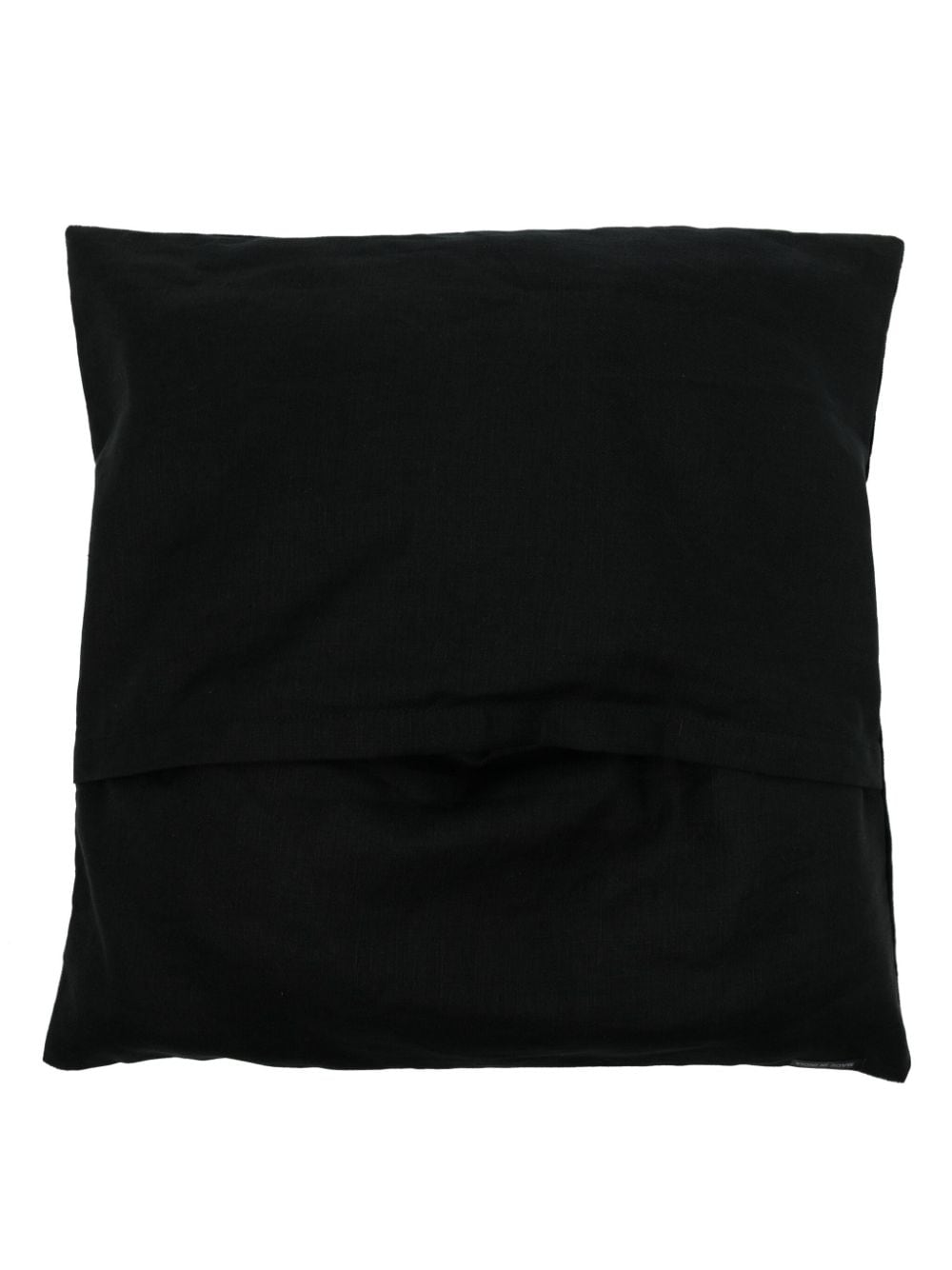 Shop Maharishi Original Dragon Cushion (45cm X 45cm) In 黑色