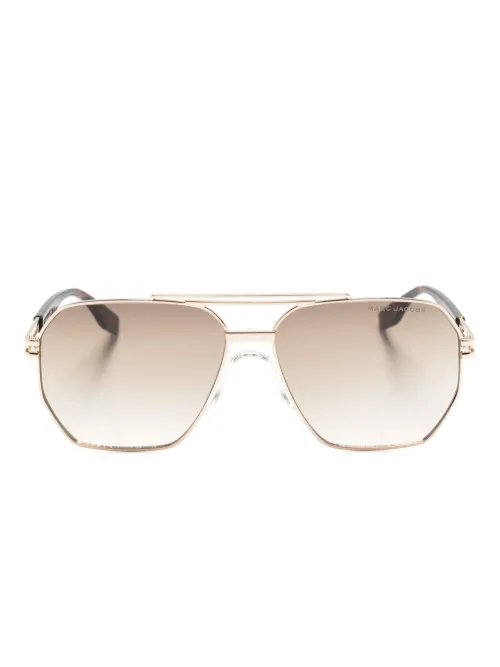 Lunettes de soleil à monture pilote - Marc Jacobs Eyewear - Modalova